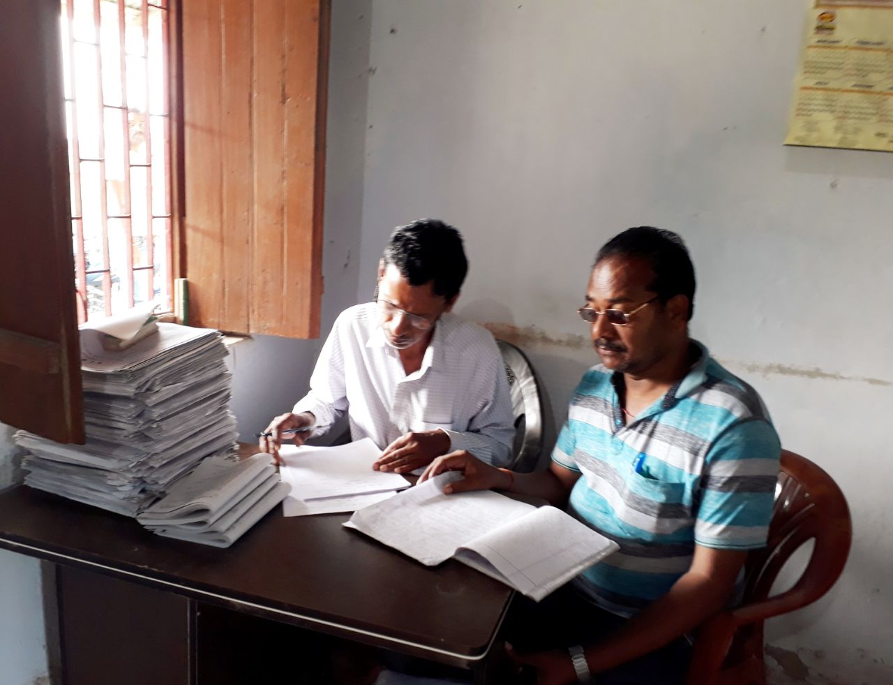 Controller Prof Bimal Kumar and Prof Bharat Prasad Gupta