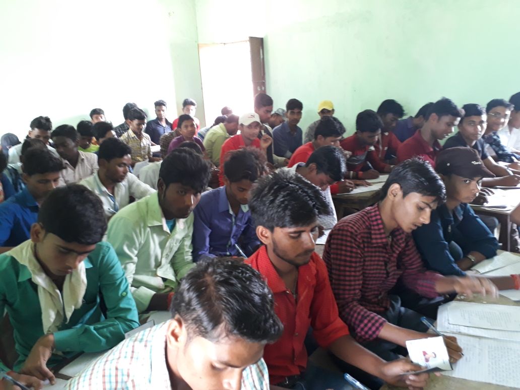 KYBK College 11th exam 2018 students